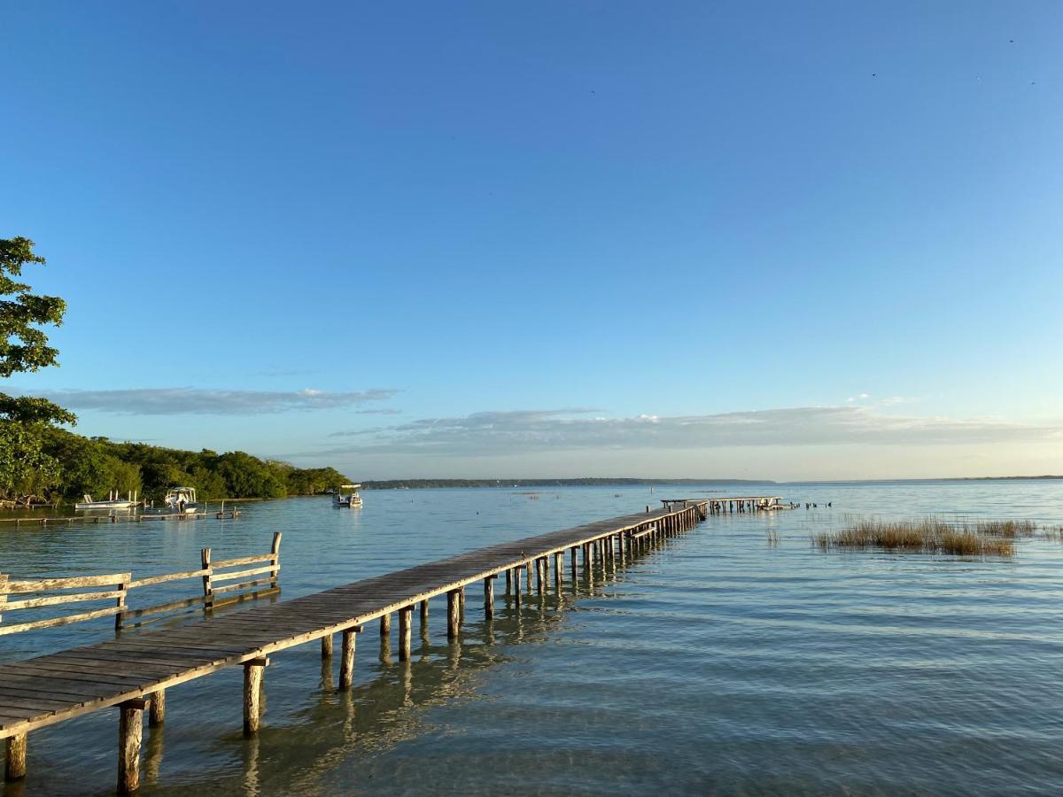 Departamentos Blue Bacalar Apartment ภายนอก รูปภาพ