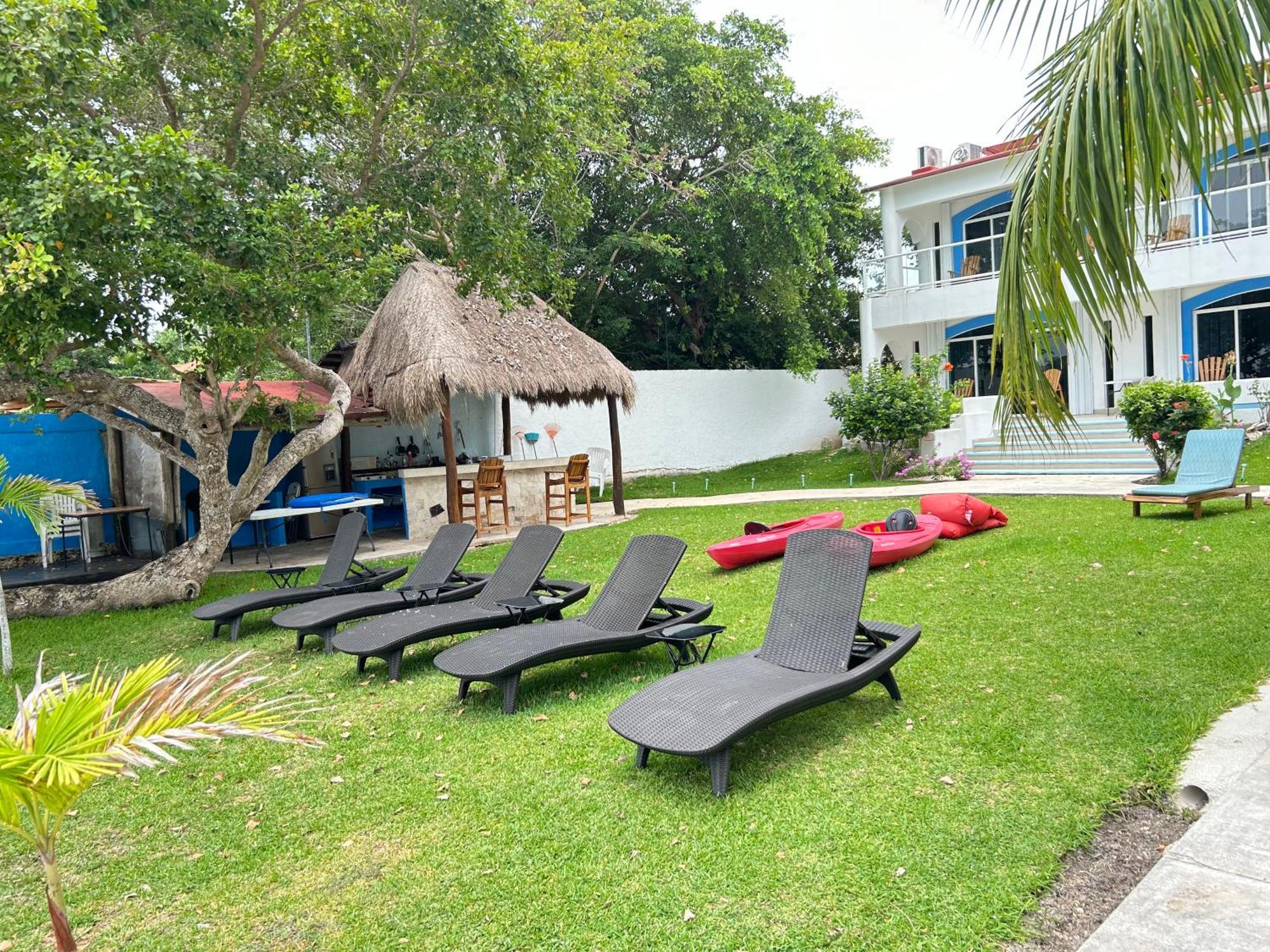 Departamentos Blue Bacalar Apartment ภายนอก รูปภาพ