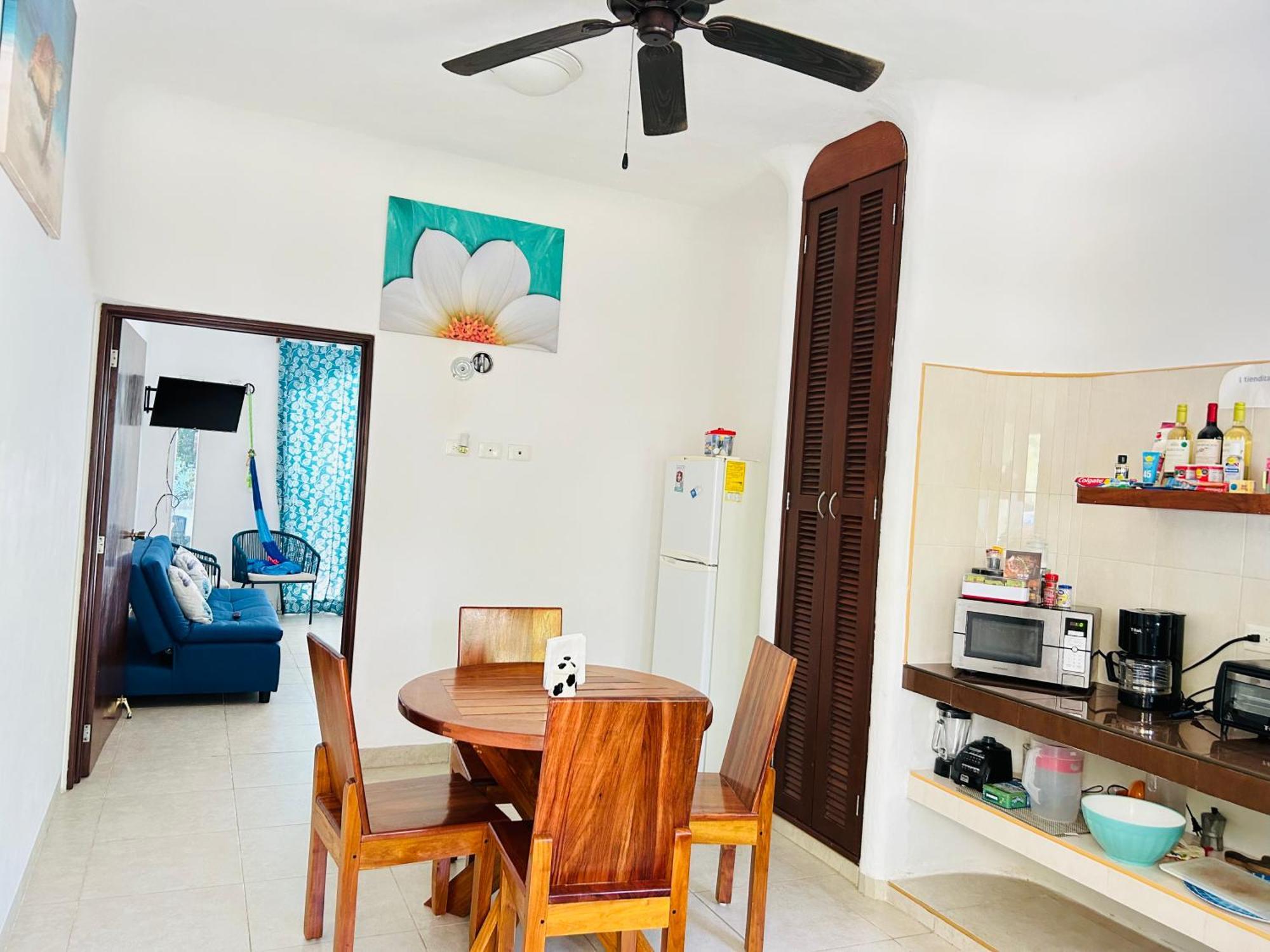Departamentos Blue Bacalar Apartment ภายนอก รูปภาพ