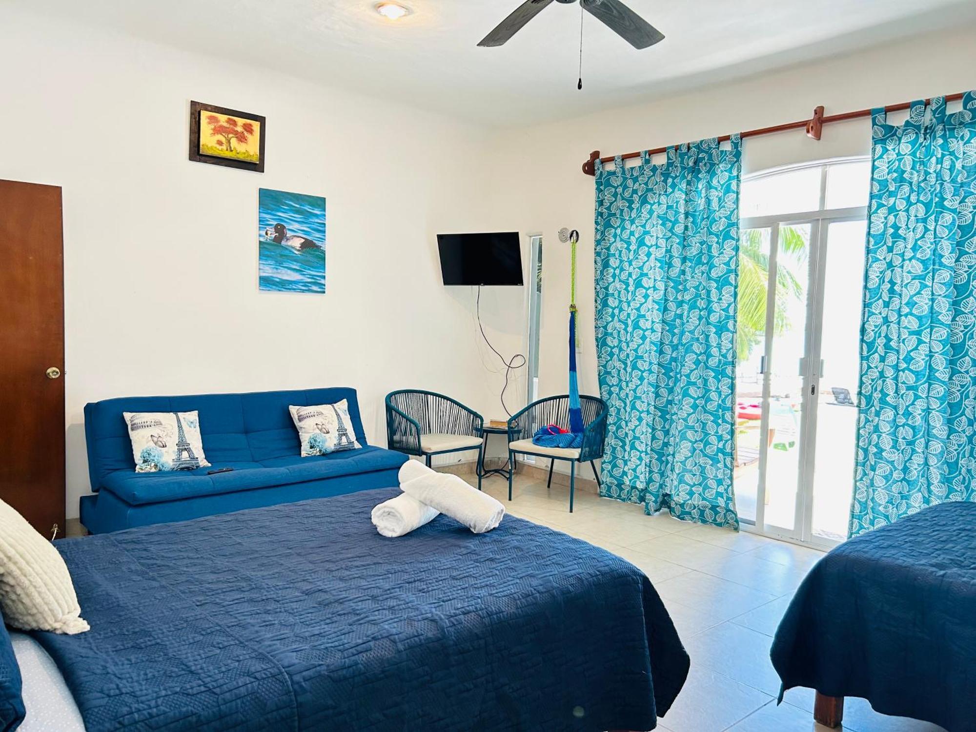 Departamentos Blue Bacalar Apartment ภายนอก รูปภาพ